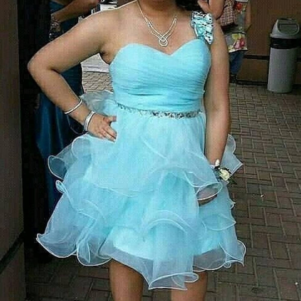 Blue Cocktail Dress